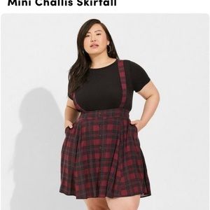 NWT mini challis skirt all from Torrid